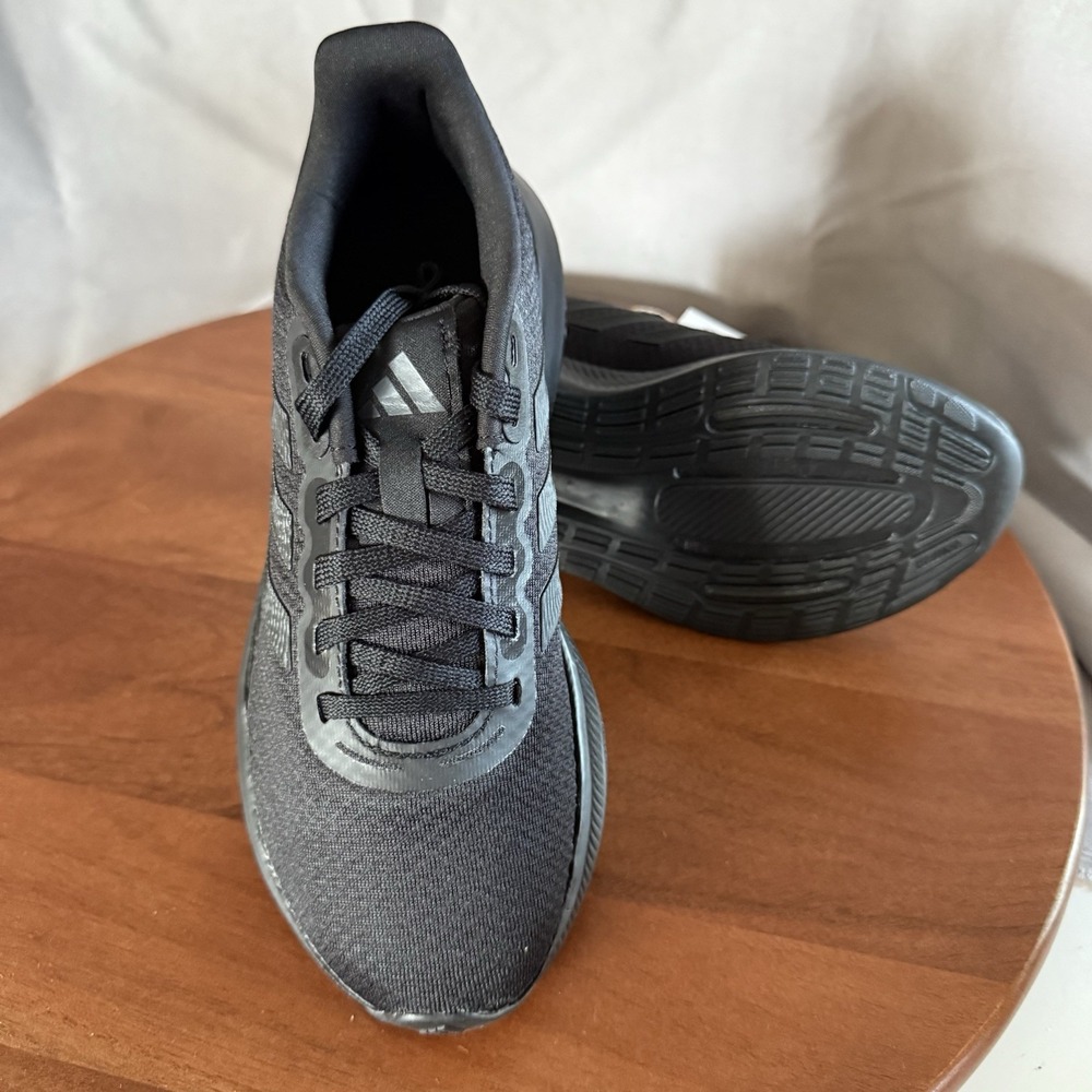 Adidas‎ Runfalcon 3.0 W Cushioned Running Shoes  Black Carbon HP7558 Women 5.5